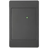 HID 5395CG105 ThinLine II Series 125 kHz Wall Switch Proximity Reader, Charcoal Gray