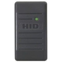 HID 6005BGB06 ProxPoint Plus Proximity Reader with Wiegand Output, Pigtail, Beep on, LED Normally Off, Host Must Flash Red and/or Green, Classic Charcoal Gray