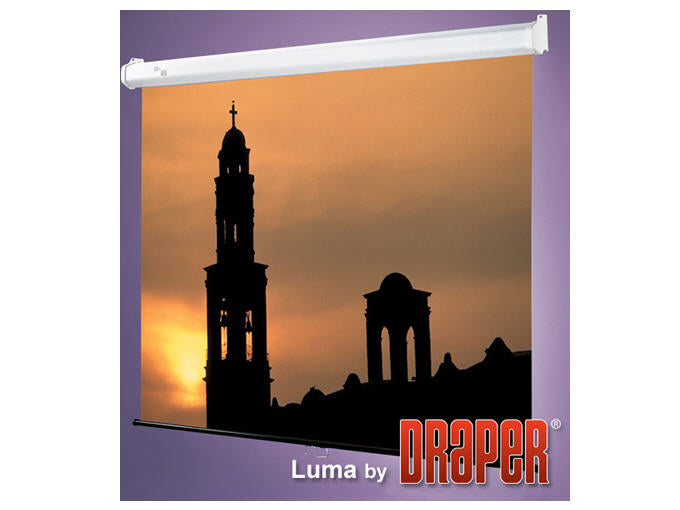 Draper  207005 Luma, 72 x 96, AV, Matt White