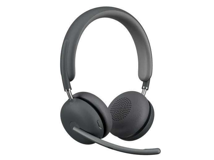 Logitech 981-001310 Zone Wireless 2 Premium Noise Canceling Headset with Hybrid ANC, Certified for Zoom, Google Meet, Google Voice, Fast Pair, Graphite - headset