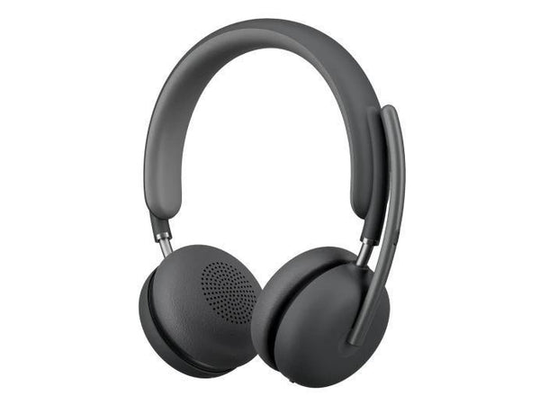 Logitech 981-001310 Zone Wireless 2 Premium Noise Canceling Headset with Hybrid ANC, Certified for Zoom, Google Meet, Google Voice, Fast Pair, Graphite - headset