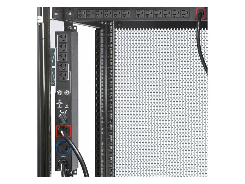 Eaton EHBPL3000R-PDU1U Basic Rack PDU HotSwap MBP 2.88 kW max 110-125V 24A Single-Phase PDU - Basic - NEMA L5-30P - 5 x NEMA 5-20R - 120 V AC - 2U - Horizontal - Rack-mountable