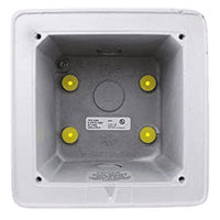 Kidde INT-WBW Integrity Weatherproof Outdoor Box Surface Mount Box for INT Series Temporal Horns and Horn-Strobes, White