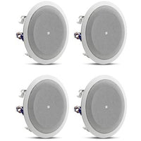 JBL Professional 8128 8" Full-Range In-Ceiling Loudspeaker, 4-Piece, White