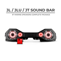 DS18 Jeep JL/JLU/JT Plug & Play Sound Bar Package