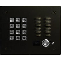 Viking K-1705-3-BN-EWP Stainless-Steel Entry Phone with Camera and Enhanced Weather Protection, Telephone Line Powered, Bronze