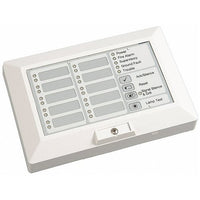 Kidde K-FSRA10C FX-Series 10-Zone Remote Annunciator with System Indicators and Controls for FSP1004RD Only, Bi-Color Red and Yellow LEDs