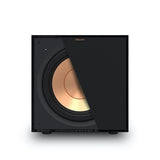 Klipsch R-101SW-BL Reference Series Subwoofer with Low Pass Crossover and Phase Control, LINE/LFE Inputs, Black