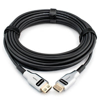 Kramer CLS-AOCH/UF-230 Ultra High-Speed HDMI Low Smoke Zero Halogen Optic Hybrid Cable, 230', Black