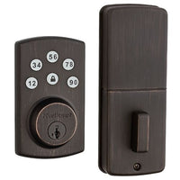 Kwikset 99070-009 Powerbolt Keyless Entry, Venetian Bronze
