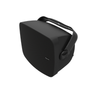 Klipsch RSM-650-BL RSM Series 6.5" Full-Range Indoor/Outdoor Residential Surface Mount Loudspeaker, Tractrix Horn, 1" Titanium Driver, Pair, Black