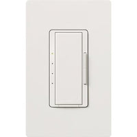 Lutron RRD-2ANF-SW Maestro RF Fan Control for RA2 Select / RA3 Systems; 2A Ceiling Fan; Single Pole / Multi-Location; Neutral Required; 120V; Snow White