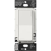 Lutron RRST-8ANS-RW Sunnata RF Neutral Switch for RA3 Systems 8A Single Pole Multi-Location Neutral Required 120V Architectural White