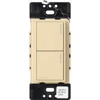 Lutron RRST-HN2B-IV Sunnata RF 2-Button Hybrid Keypad for RA3 Systems; 150W LED; Neutral Required; Single Pole; 120V; Ivory