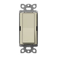 Lutron SC-3PS-CY Claro Single Pole / 3-Way; On / Off Rocker Switch; 15A; Satin Finish; Clay