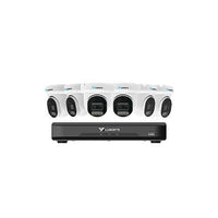 Luminys K56-8L1A2 LumiLuxLite IP Kit, Includes 8-Channel 5MP NVR with 2TB HDD and (6) 5MP LumiLuxLite Turret Cameras
