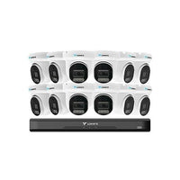 Luminys K5T-16L2A4 LumiLuxLite IP Kit, Includes 16-Channel 5MP NVR with 4TB HDD and (12) 5MP LumiLuxLite Turret Camera