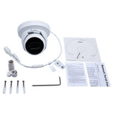 Luminys N2T-4RA2 4MP Outdoor Turret IP Security Camera with Built-In IR, 2.8mm Fixed Lens, White