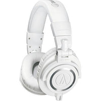Audio-Technica ATH-M50XWH Professional Monitor Headphones, Closed-Back Dynamic