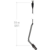 Audio-Technica U853R Miniature Cardioid Condenser Microphone