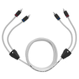RCA Marine Grade Tinned 100% Copper OFC 6 Feet - WHITE