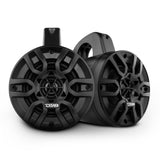 MP 4" Amplified With Bluetooth Wakeboard Tower Speakers 40 Watts Rms -Black