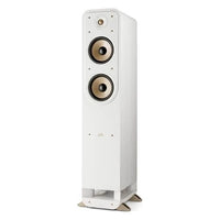 Polk Audio 300368-03-00-005 Signature Elite Series ES55 High-Resolution Floor Standing Tower Speaker, White
