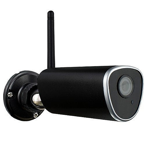 Alula CAM-OD-JS1-AI 2MP Outdoor Bullet Camera, Full 1080P HD, Black