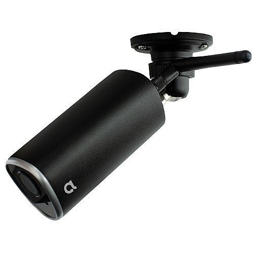 Alula CAM-OD-JS1-AI 2MP Outdoor Bullet Camera, Full 1080P HD, Black
