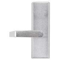 Napco MESC600DT/26D Exit Bar Trim, Dummy Function, American Lever with Escutcheon, Satin Chrome