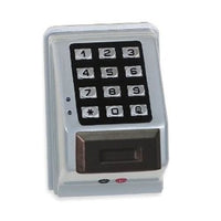 Napco PDL6600CRR/10B Networx Electronic Proximity Digital Mortise Lock, Straight Lever Classroom Function Right Hand with Door Position Switch, Polished Brass Finish