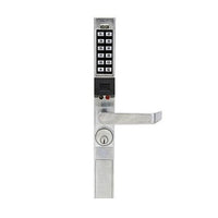 Napco PDL1300/26D1 Narrow Style Lock, Lever set for Adams Rite 4500 / 4700 / 4900 Series Deadlatch, Satin Chrome Finish