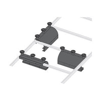 Middle Atlantic CLH-ED11 Ladder End Drop with Spools, 11" Wide, TAA Compliant
