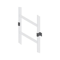 Middle Atlantic CLH-RWC-6 Ladder Wall Clamp, 6-Piece