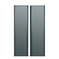 Middle Atlantic CRD-WMRK-24 CRD Series Split Solid Rear Door for WMRK Racks, 24U RMS, Black