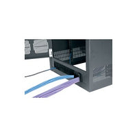 Middle Atlantic ERK-RDC40 ERK Series RDC Cable Entry Rear Door for ERK Racks, 40U RMS, Black