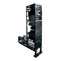 Middle Atlantic AXS-43 AXS Series In-Wall Slide Out Rack, 20" Deep, 43U