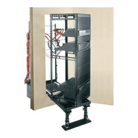 Middle Atlantic AX-SXR-37 AXS In-Wall Slide Out Rack, 20" Deep, 37U, Black