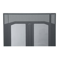 Middle Atlantic BPFD-41 Plexi Front Door for BGR Racks, 41U RMS, Black