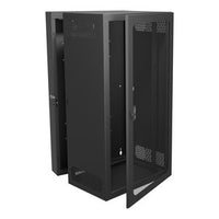 Middle Atlantic CWR-26-22VD CWR Data Swing Wall Rack, 22" Deep, 26U, Black