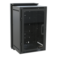 Middle Atlantic DWR-18-22PD DWR Series Pivoting Wall Mounted Rack, 22" Depth, 18U RMS, TAA Compliant