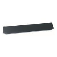 Middle Atlantic EB2MP Blank Rack Panel, Steel and Flanged Blank Panel, 2U RMS, Flat Black Powder Coat, 25-Pack