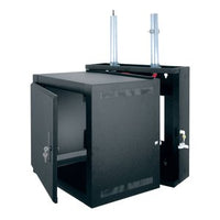 Middle Atlantic EWR-8-17SD EWR Series Pivoting Wall Mounted Enclosure, 17" Depth, 8U RMS