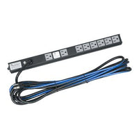 Middle Atlantic PD-815SC-NS PD Series Slim High-Density Vertical Power Strip, 15A, No Surge Protection