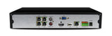 Silarius Pro Series SIL-NVR4CHPOE 9CH total, 4-Channels 4K POE NVR Gigabit, NVR, NO HDD