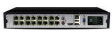 Silarius Pro Series SIL-NVR16CHPOE 25CH total, 16-Channels 4K POE NVR Gigabit, NVR, NO HDD