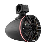NXL 6.5" Marine and Powersports Empty Tower LED RGB Lights -Black