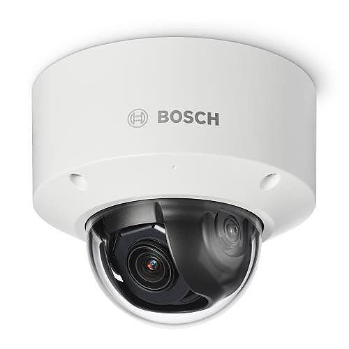 Bosch NDV-8504-R FLEXIDOME 8000I Series 8MP PTRZ Dome IP Camera, 3.9-10mm Fixed Lens, White