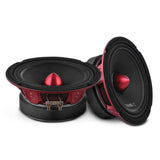 Pro Audio Loudspeakers Package - Pair 6.5" Speakers + Pair of Tweeters
