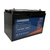 Power Sonic PSL-SC-121000-G31 12.8V 100Ah Group 31 LiFePO4 Lithium Battery